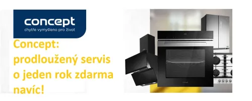 Concept: Servis zdarma na 3 roky!