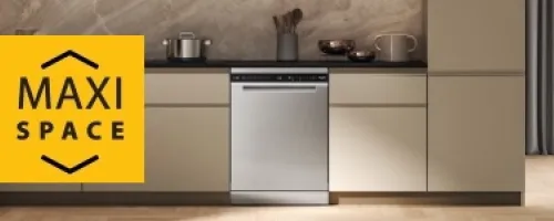 Nejnovější řada myček Whirlpool MaxiSpace nabízí o 10 % větší vnitřní prostor
