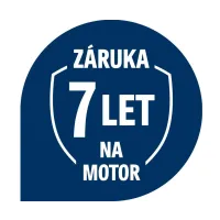 Concept: Záruka 7 let na BLDC motor - zákazník si registruje sám