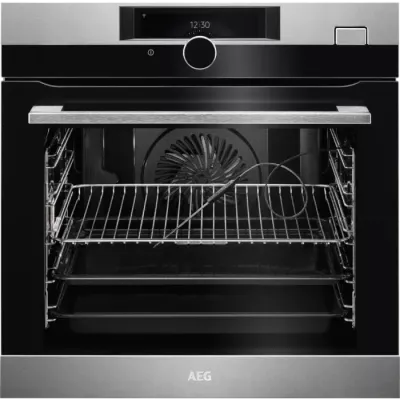 AEG Mastery SteamBoost BSK988330M + AEG Mastery FlexiBridge IKE74471IB