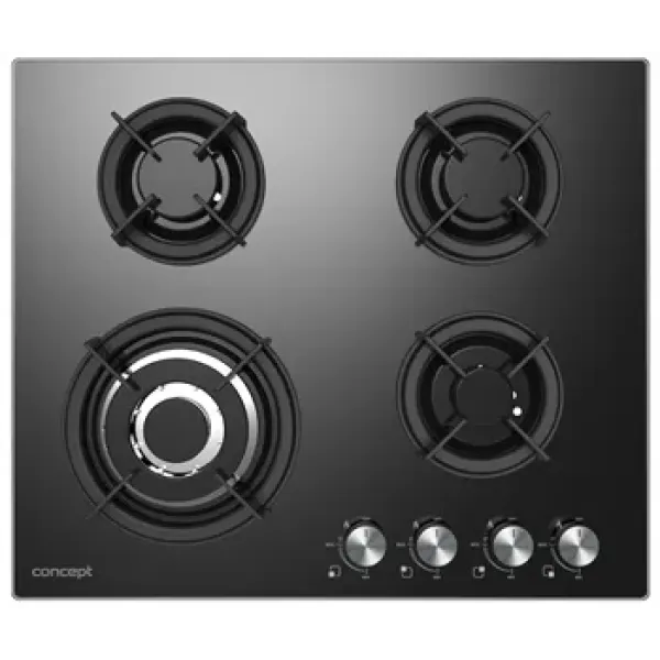 CONCEPT Plynová varná deska PDV7160 BLACK
