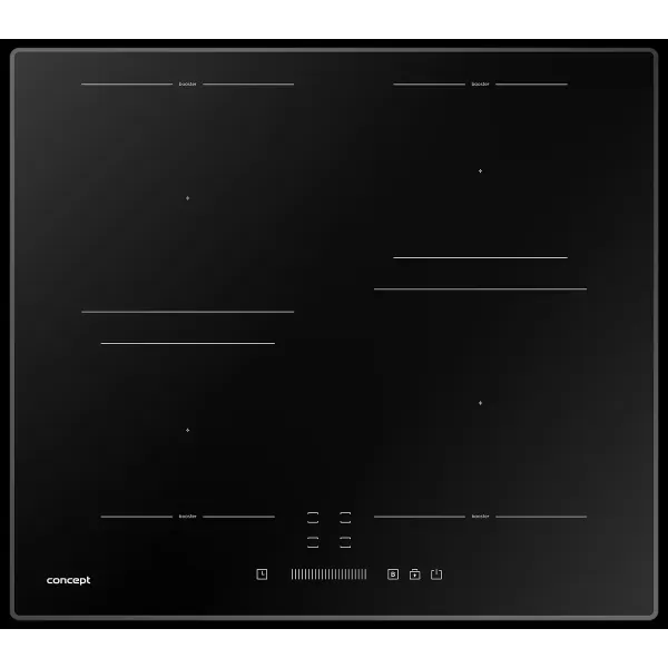 CONCEPT Indukční deska s rámečkem IDV4560bf