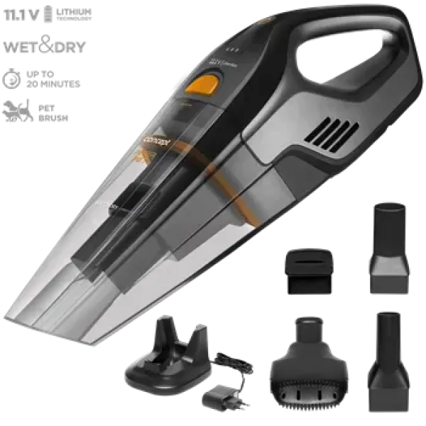 CONCEPT Ruční vysavač 11,1 V Wet & Dry Riser pet VP4351