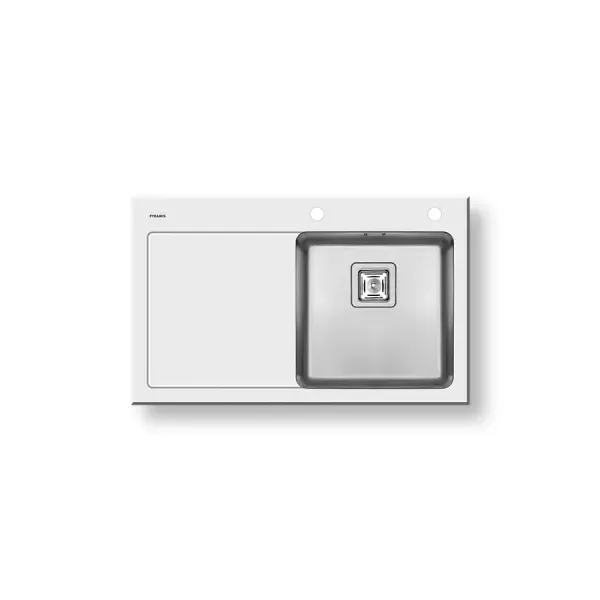 CRYSTALON (86X53) 1B 1D BÍLÝ LH