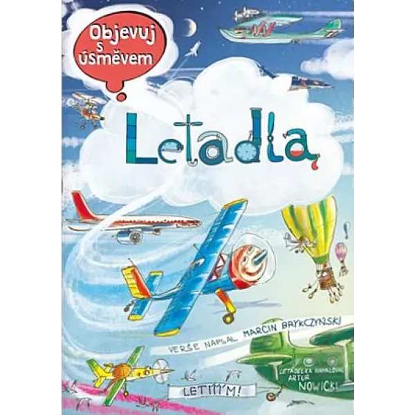 Kniha Letadla - Objevuj s úsměvem