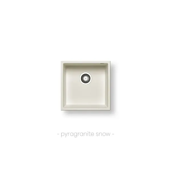 PYRAGRANITE TETRAGON (40X40) 1B SNOW