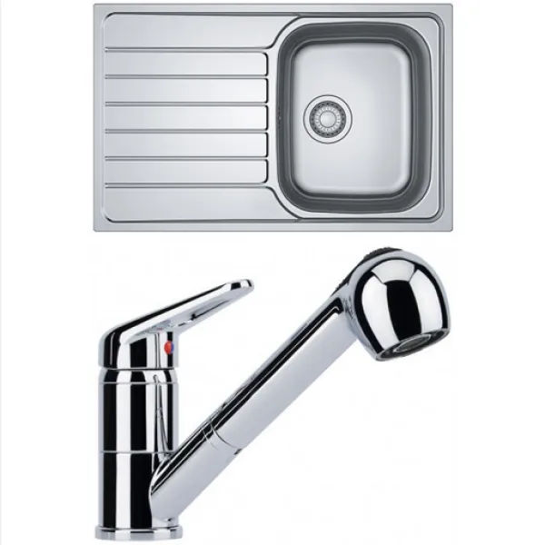 Franke Set N79 (dřez SKN 611-79 + baterie FC 9547.031 Chrom)