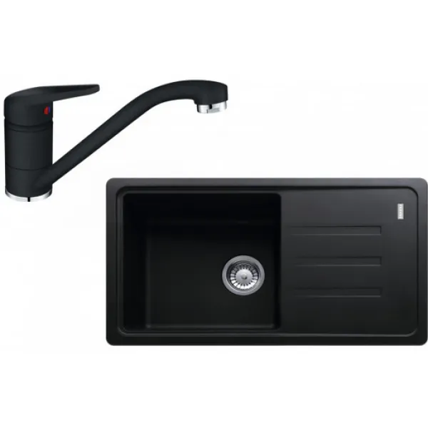 Franke SETG121O (dřez BSG 611-78/39 Onyx + baterie FC 9541.071 Onyx)