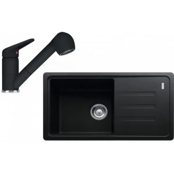 Franke Set G122 (dřez BSG 611-78/39 Onyx + baterie FC 9547.071 Onyx)