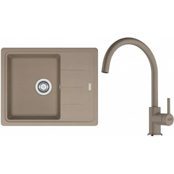 Franke SETG278KA (dřez BFG 611-62 Kašmír + baterie FC 6018.424 LINA Kašmír)