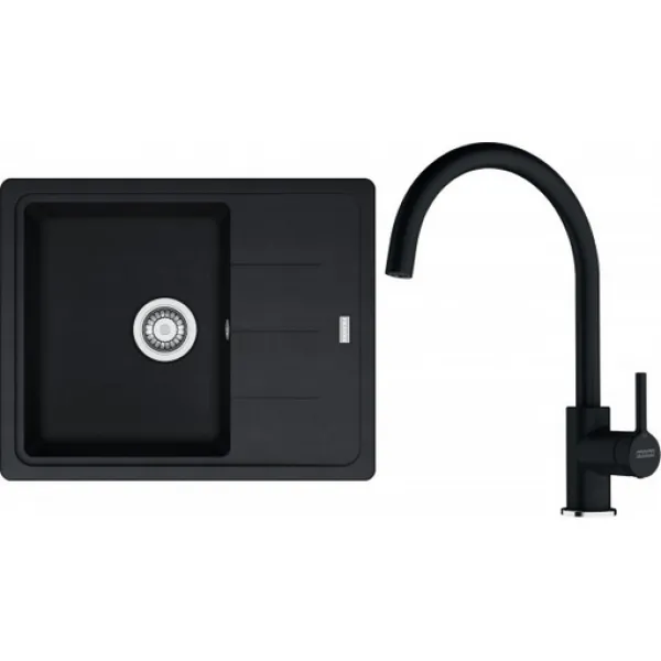 Franke SETG278O (dřez BFG 611-62 Onyx + baterie FC 6018.071 LINA Onyx)