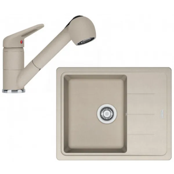 Franke SETG55SA (dřez BFG 611-62 Sahara + baterie FC 9547.082 Sahara)