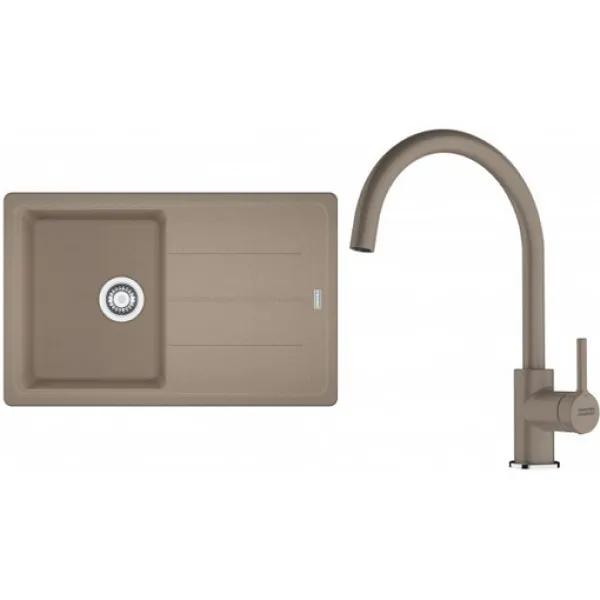 Franke SETG279KA (dřez BFG 611-78 Kašmír + baterie FC 6018.424 LINA Kašmír)