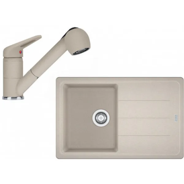 Franke Set G57 (dřez BFG 611-78 Sahara + baterie FC 9547.082 Sahara)