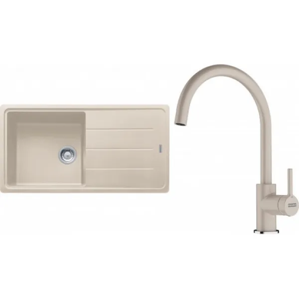 Franke SETG280SA (dřez BFG 611 Sahara + baterie FC 6018.082 LINA Sahara)