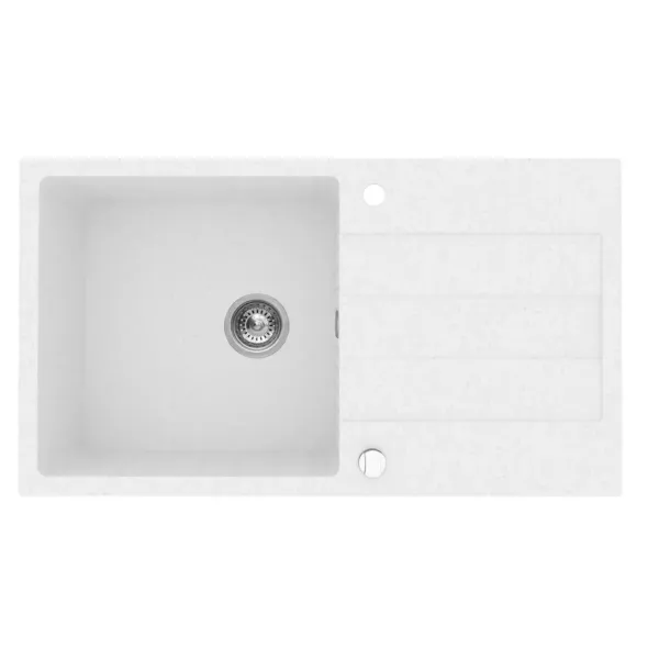 SPARTA PLUS LUX (78X48) 1B 1D SNOW včetne dřevené krájecí desky a lankového ovládání