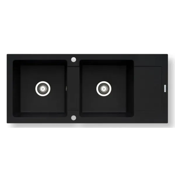 MIDO (116x50) 2B 1D BLACK  včetně lankového ovládání