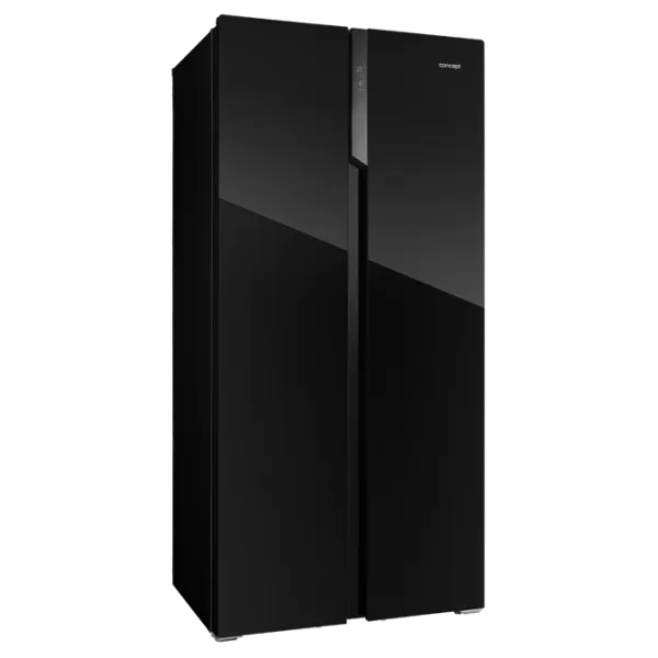 CONCEPT Americká lednice LA7383bcN BLACK