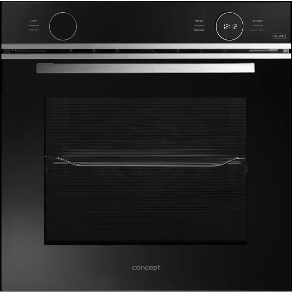 Concept Vestavná trouba Screenknob ETV9560bcN BLACK