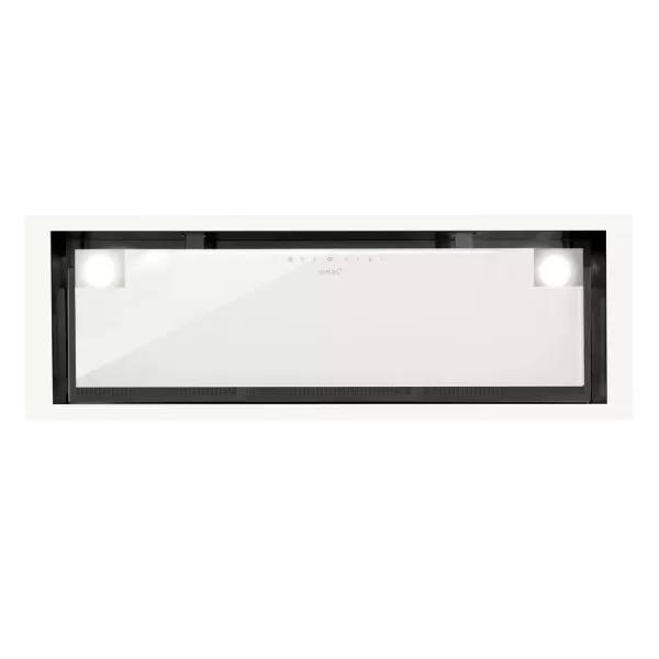 Odsavač par CATA GC DUAL 75 Bílé sklo EXTRA TICHÁ A VÝKONNÁ