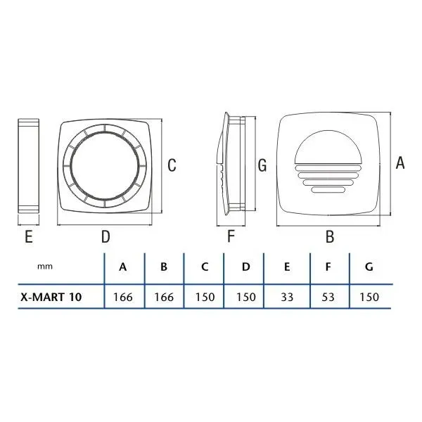 Okenní souprava X-MART-10