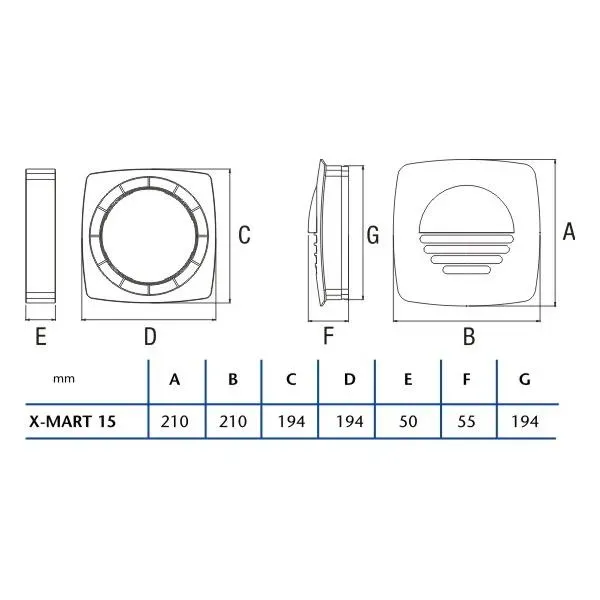 Okenní souprava X-MART-15