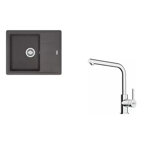 Franke SETG262ŠB (BFG 611-62 šedá břidlice +FS 3230.031)