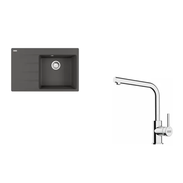 Franke SETG250ŠB (CNG 611-78 TL/7 šedá břidlice+FS 3230.031)