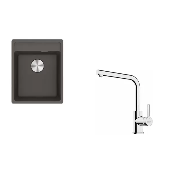 Franke SETG253ŠB (MRG 610-37 RTL šedá břidlice+FS 3230.031)