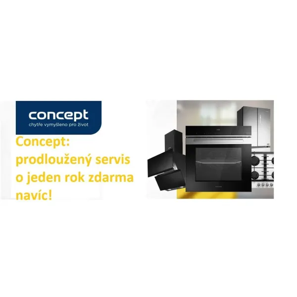 Dárek Concept: Servis zdarma na 3 roky!