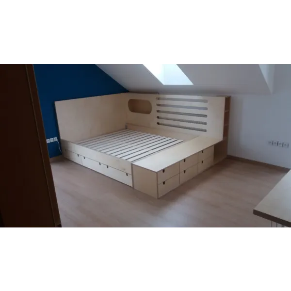 Dva dětské pokoje v podkroví