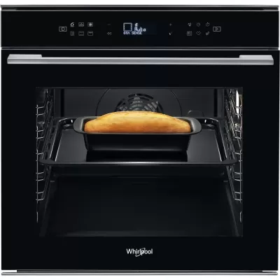 Trouba Whirlpool W7 OM4 4S1 P BL + Varná deska Whirlpool TKRL 650 IX