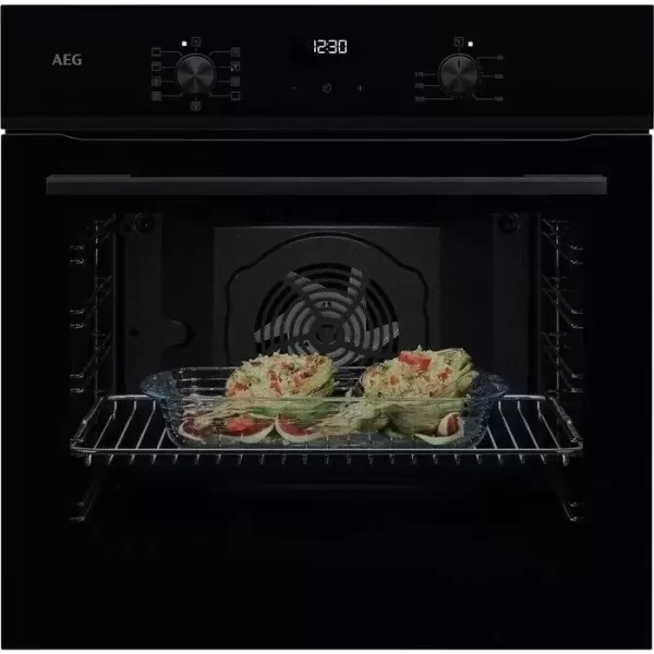 AEG NBU5A21SB SurroundCook + AEG Mastery 8000 FlameLight HKB64453NB