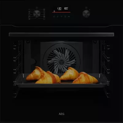 AEG NBA5P43AK SteamBake + AEG Mastery 8000 FlameLight HKB64453NB