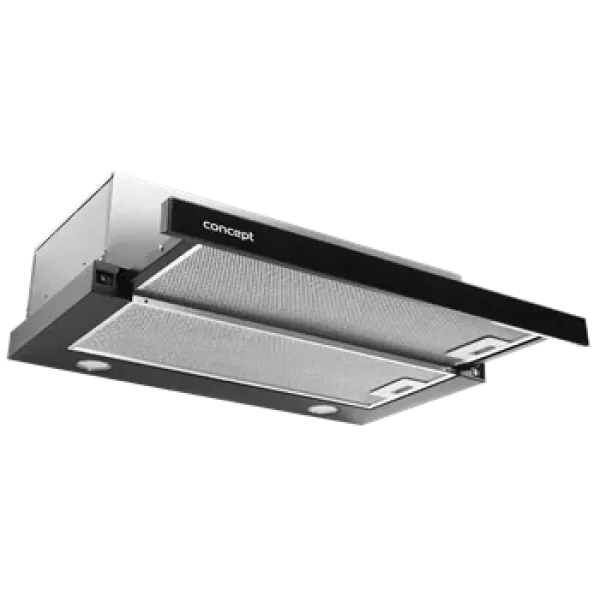 CONCEPT Výsuvná digestoř OPV3760bc BLACK